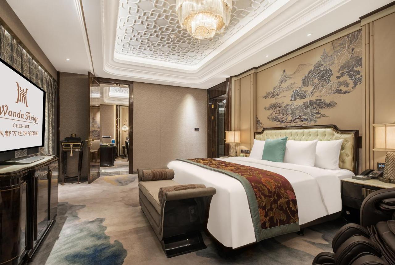 Wanda Reign Chengdu Hotel Exterior foto